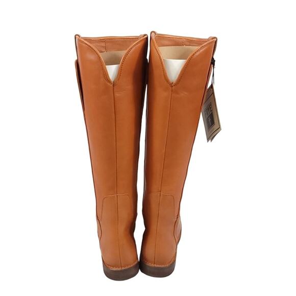 Frye Paige Tall Leather Riding Boots Classic Equestrian Knee-High Cowgirl - Picture 7 of 15